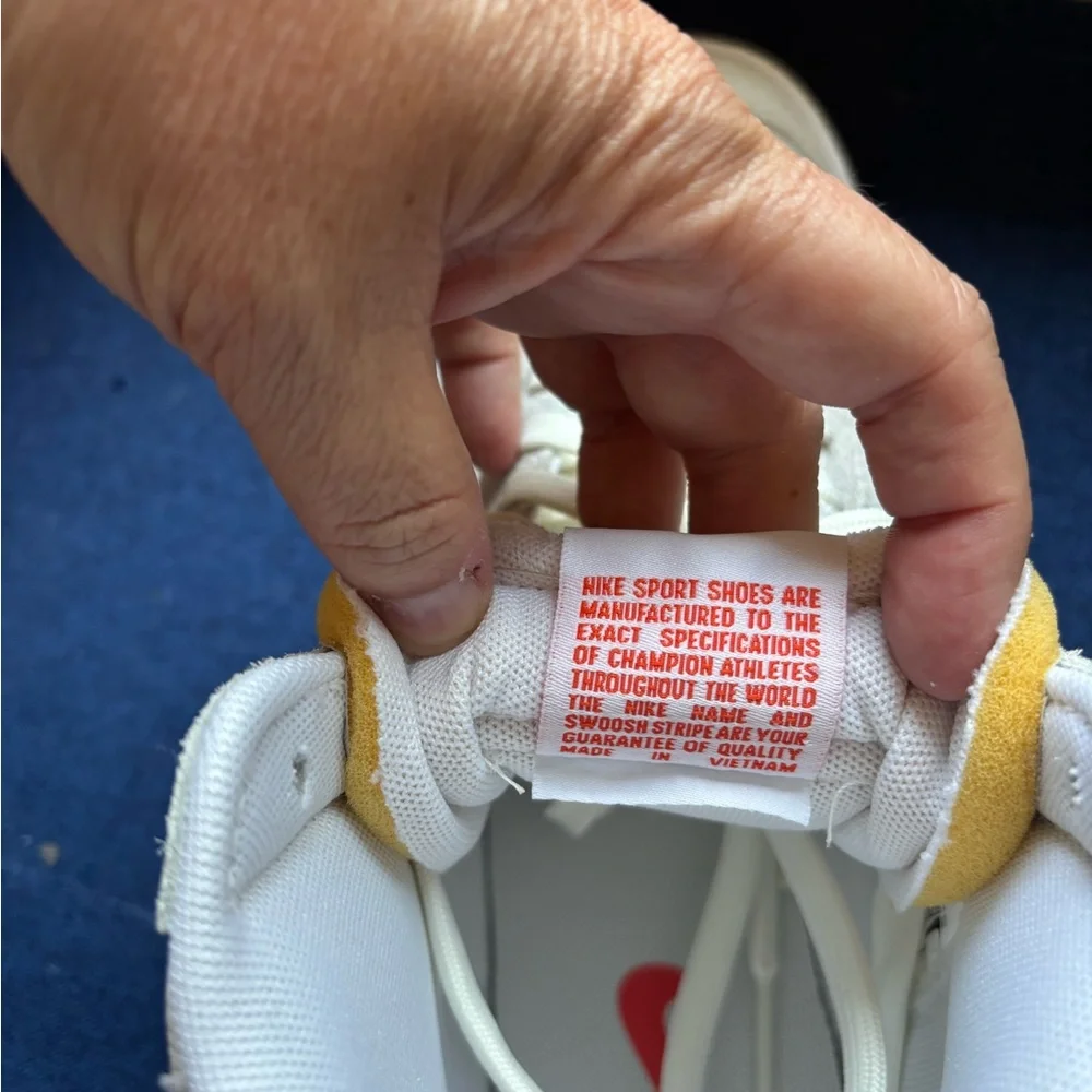 NWT Nike Blazer Mid Pro Club High-Top Sneakers in White - Picture 8 of 16